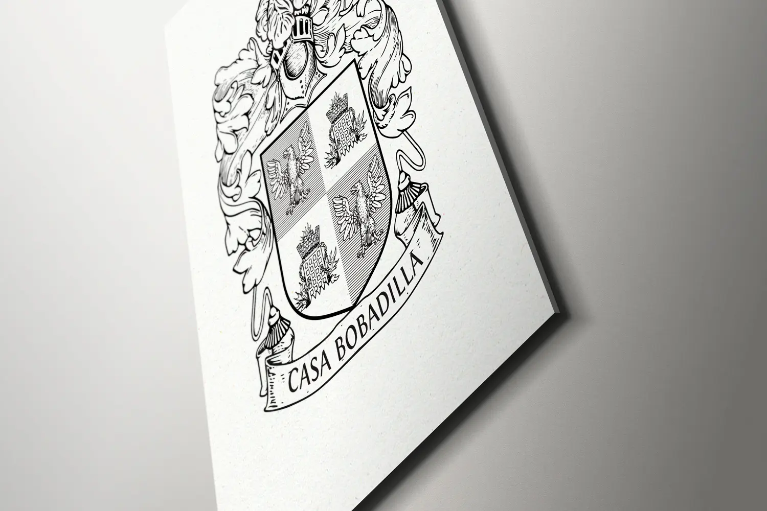 Escudo de armas Casa Bobadilla